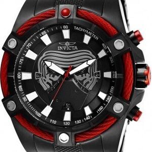 NIB Invicta Star Wars Kylo Ren Men Model 27215 Men's Watch Quartz Retail: $1295